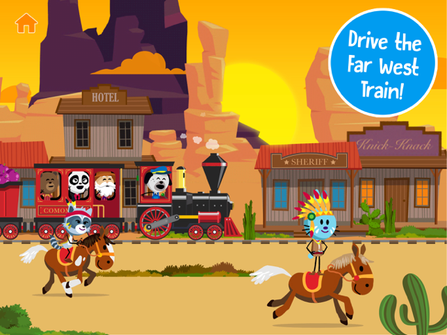 ‎Comomola Far West Train Screenshot