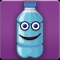 Help this beautiful bottle reach the destination, jump through obstacles