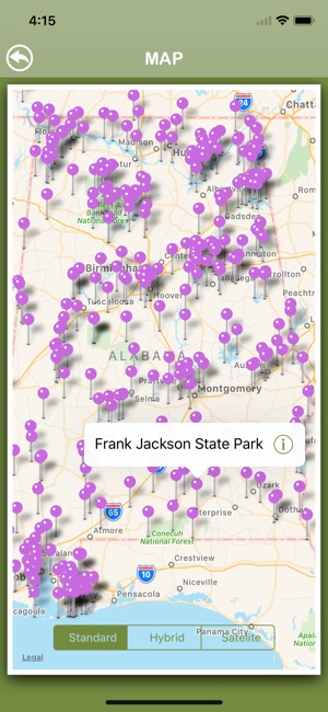 Alabama Campgrounds List(圖4)-速報App