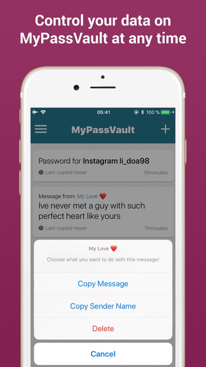 MyPassVault - All in one vault