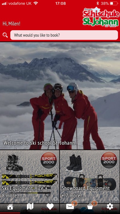 Ski hire & School St. Johann