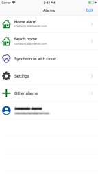 AlarmeNET.com Captura de tela 2