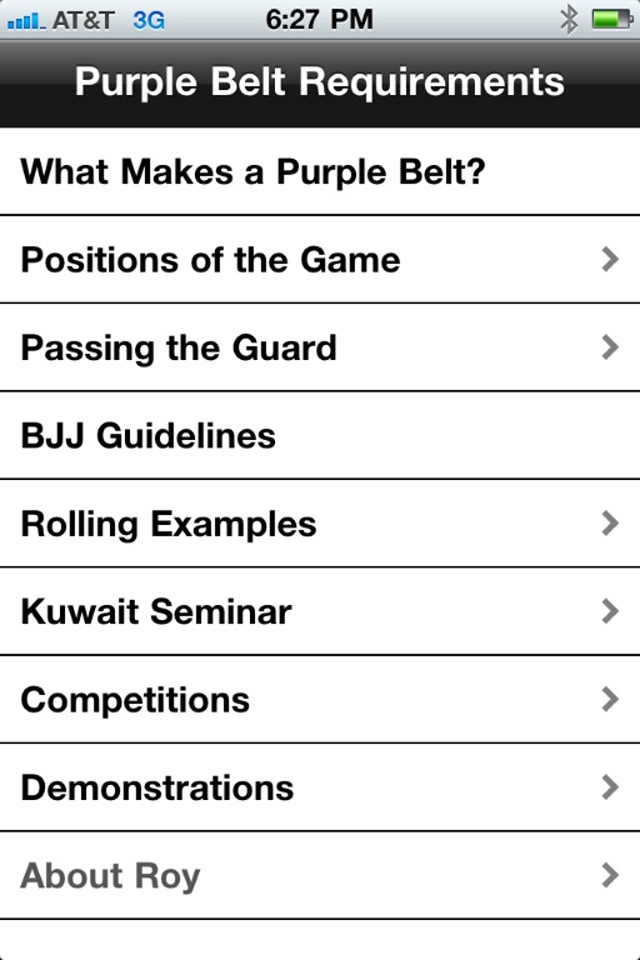 BJJ Purple Belt Requirements screenshot 4
