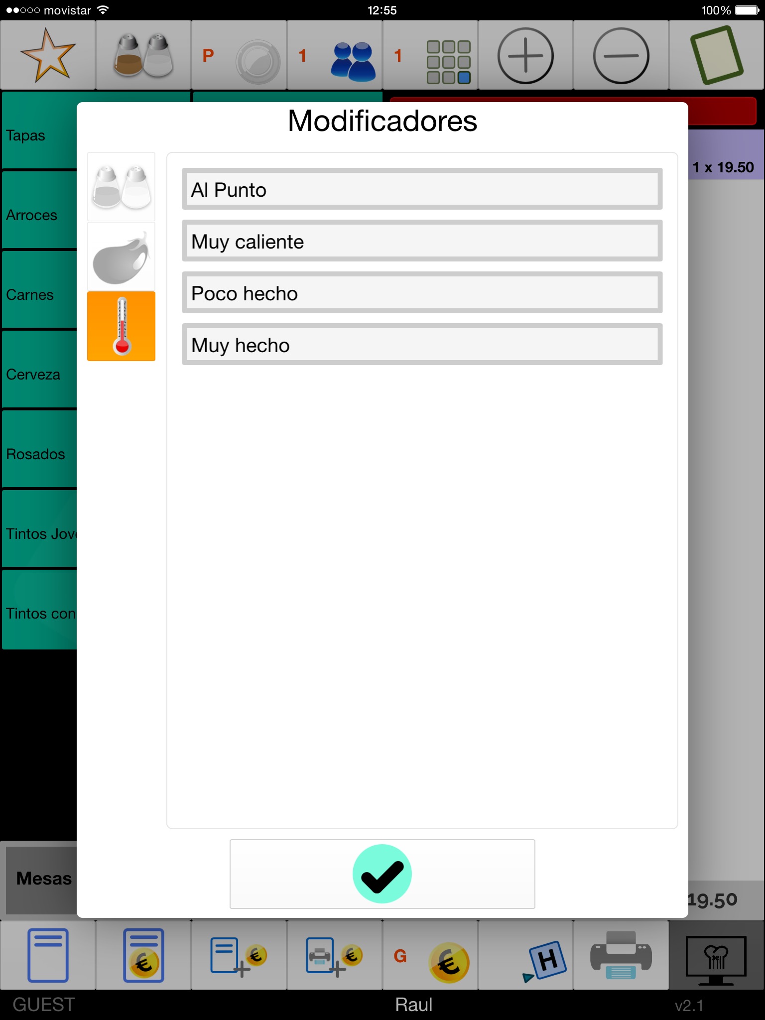 eTablePOS screenshot 4