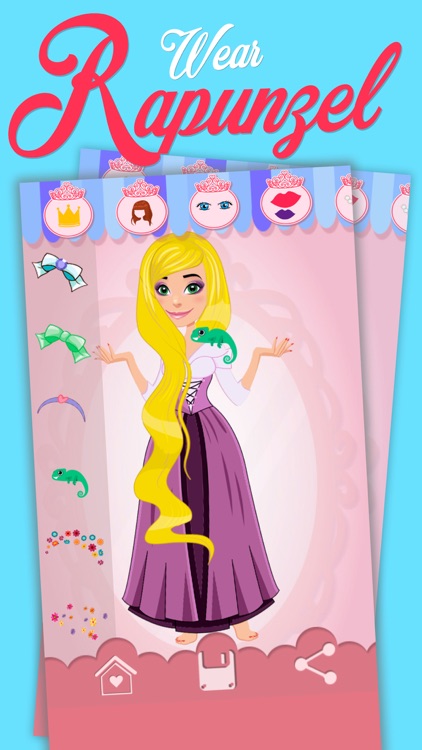 Dress up – Princess Rapunzel