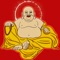 Whether far apart , in the temple incense exuberant , always see an exposed breast and belly , smile , hand-held bag sat on the floor of the fat Buddha , he is Maitreya 