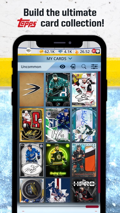Topps® NHL SKATE™ Card Trader Screenshot