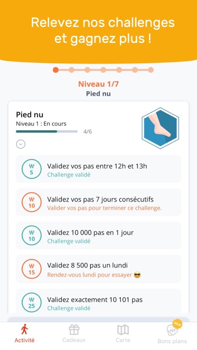 WeWard: Gagnez en marchant WeWard: Gagnez en marchant