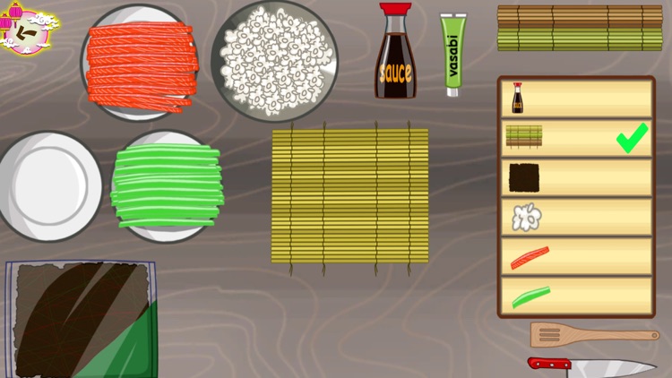 Japanese party: Sushi cooking