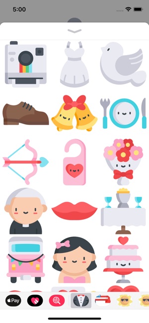 Cute Weeding Stickers(圖3)-速報App