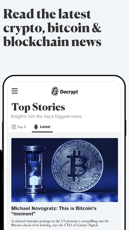Decrypt: Bitcoin & crypto news