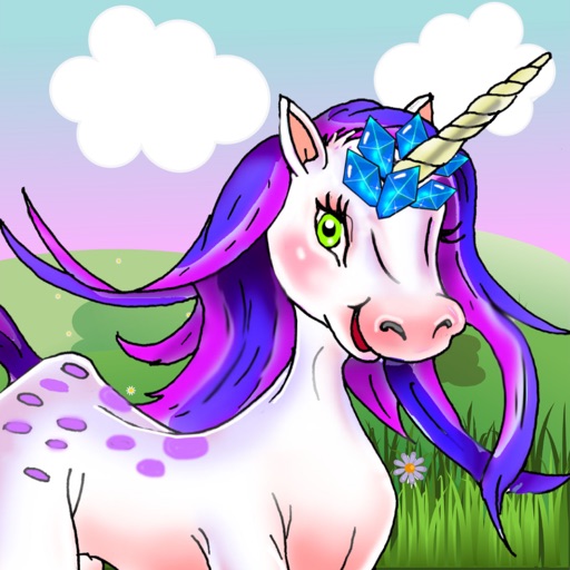 Unicorn Game Magical Princess Icon