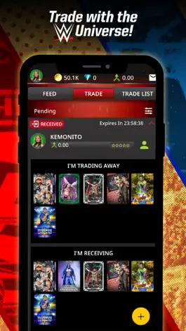 Game screenshot Topps® WWE SLAM: Card Trader apk
