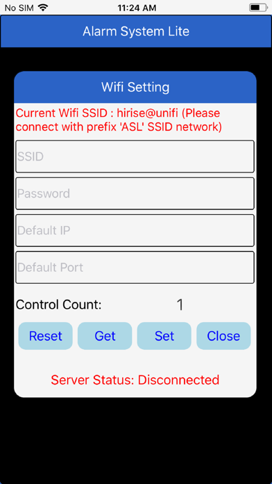 HiRise Alarm System Lite screenshot 2
