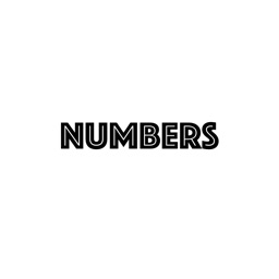 Numbers Sticker App