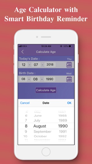 Age Calculator - Find Your Age