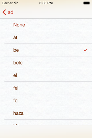 Hungarian Verb Conjugation screenshot 3