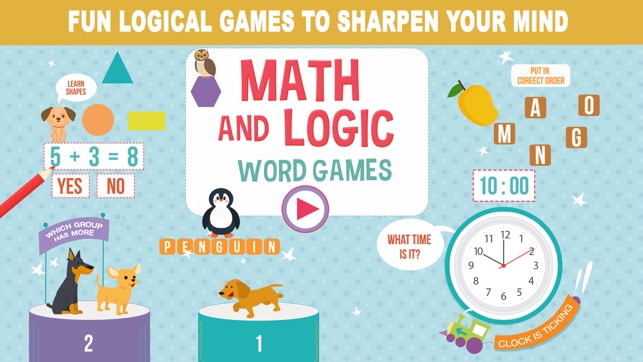 Math, Logic and Word Games(圖1)-速報App