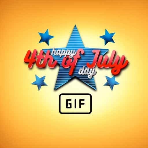 Happy 4th July Gif icon