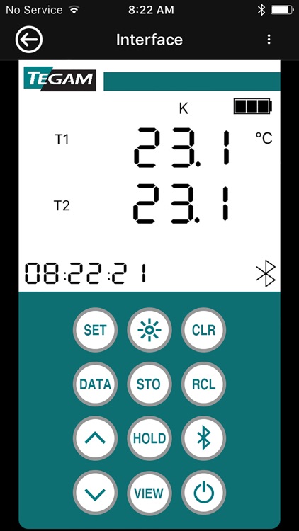 TEGAM Thermometer Link