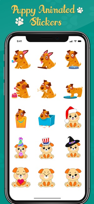 Animated Puppies Emojis(圖3)-速報App