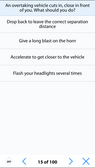 How to cancel & delete ADI / PDI Theory Test from iphone & ipad 3