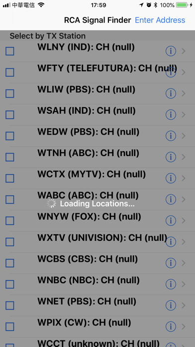 RCA Signal Finder screenshot 2