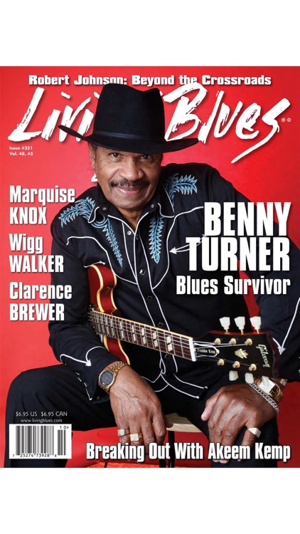 LIVING BLUES MAGAZINE screenshot-4
