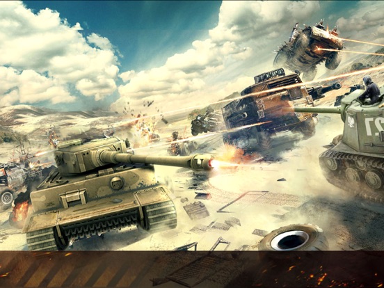 荒野戦車：鋼鉄の野望 - 3D戦争シュミレーションゲームのおすすめ画像1