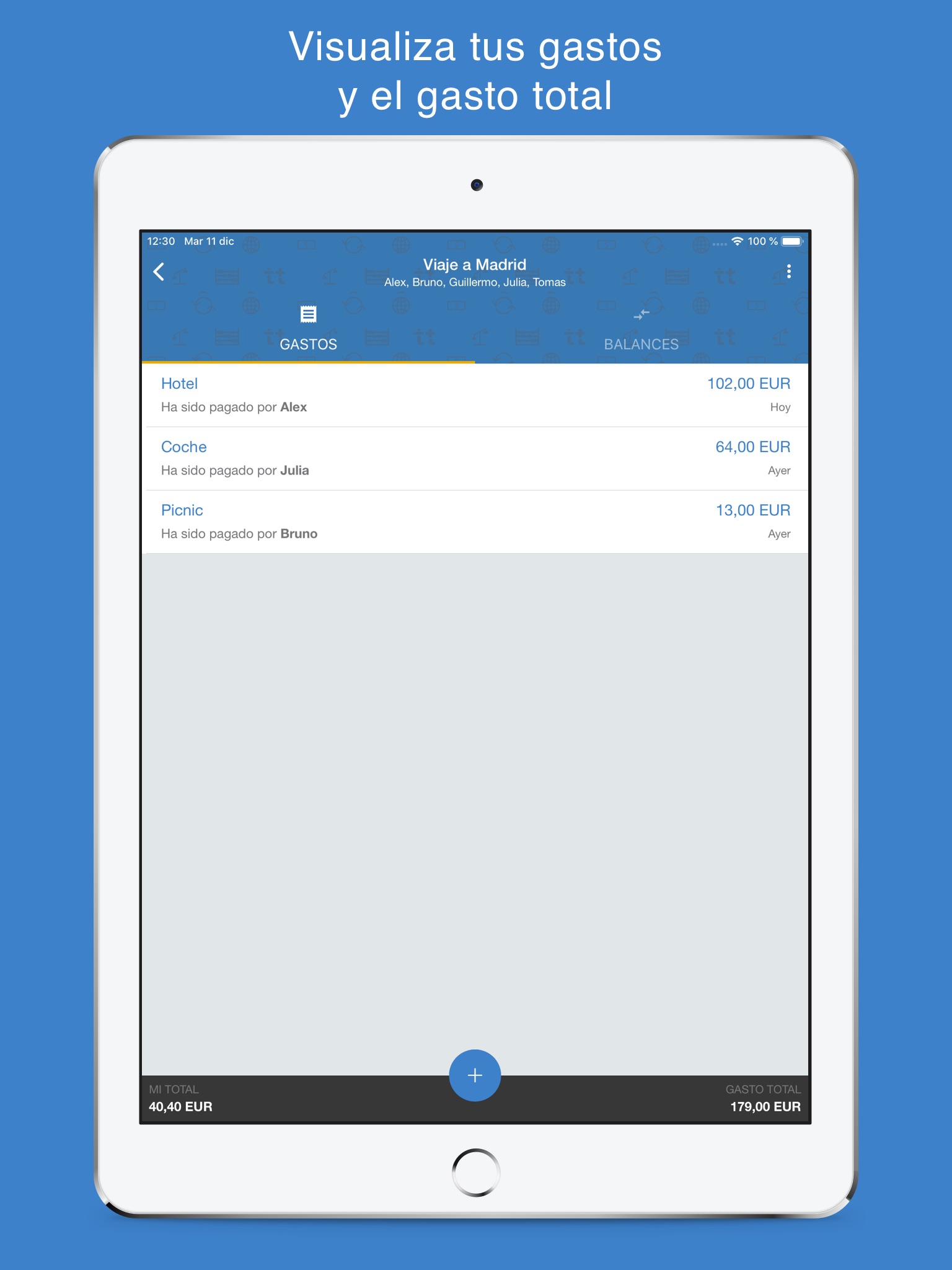 Tricount - Split group bills screenshot 2