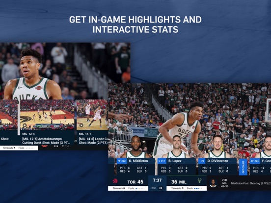 NBA App screenshot