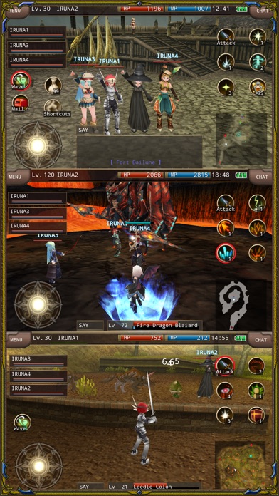 RPG IRUNA Online MMORPG iPhone App