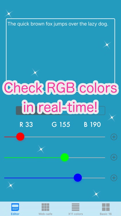 RGB checker - Check Colors!