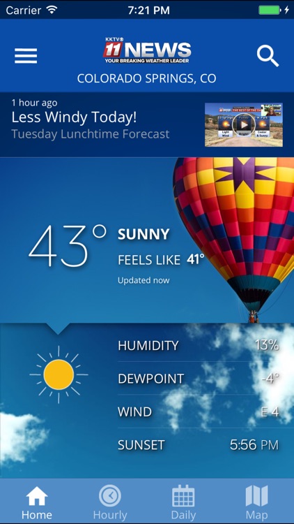 KKTV Weather and Traffic
