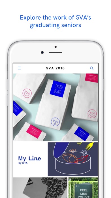 School of Visual Arts 2018 Screenshot on iOS