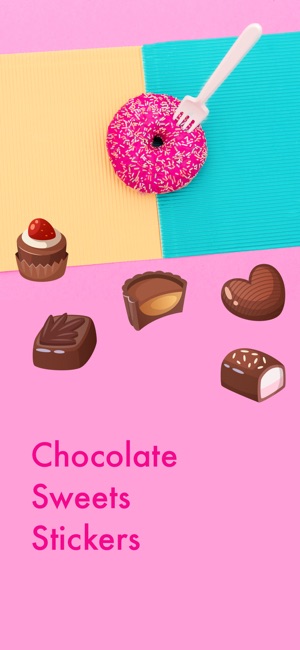 Chocolate Sweets Stickers(圖1)-速報App