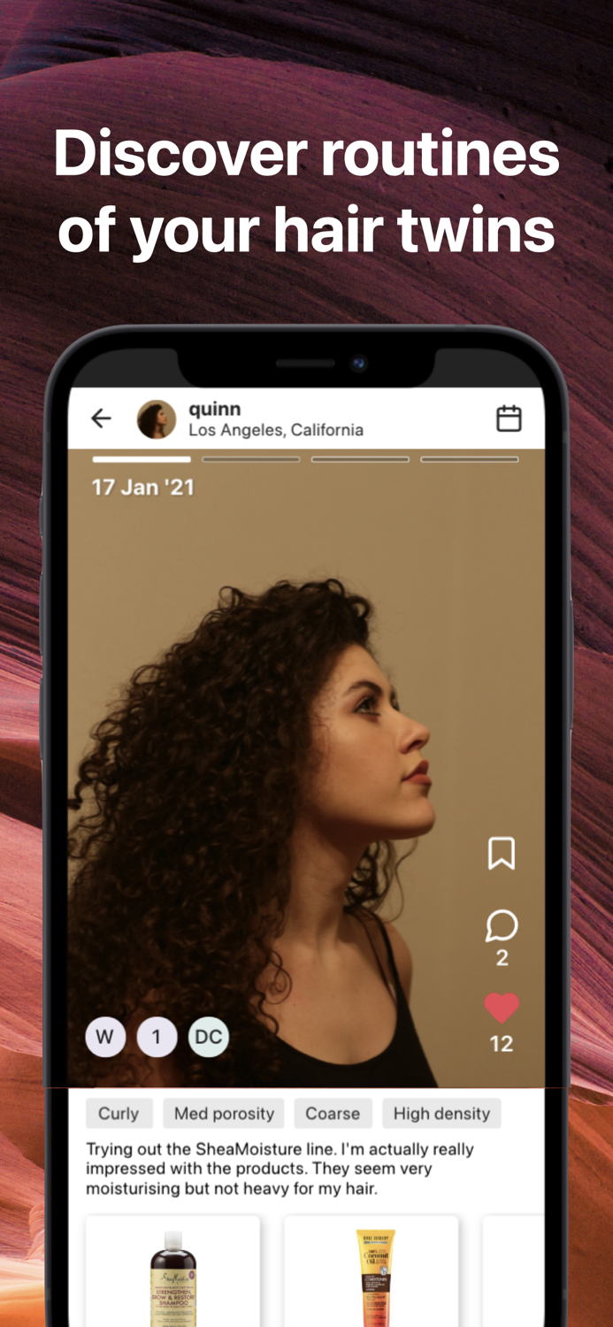 Quinn - Curly Hair Journal