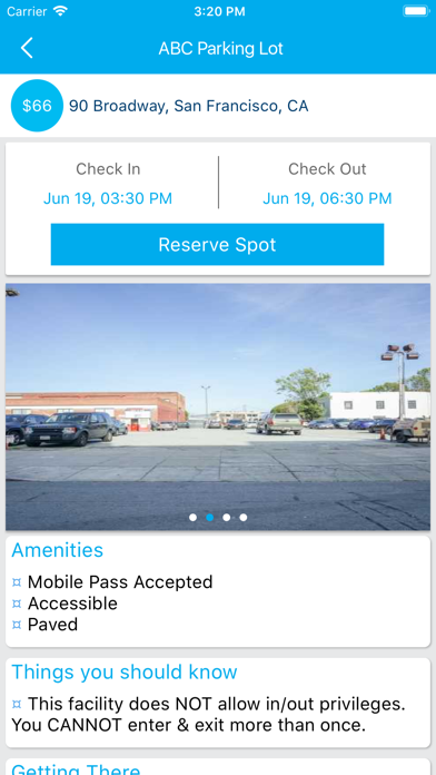 SpotZ: Find Parking Nearby screenshot 3