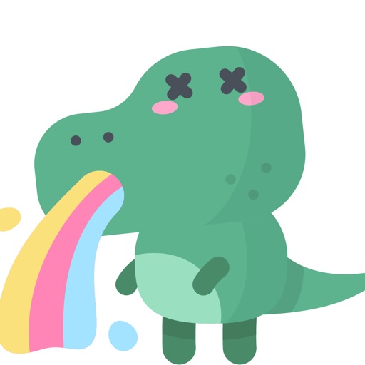 Cute Dinosaur Stickers