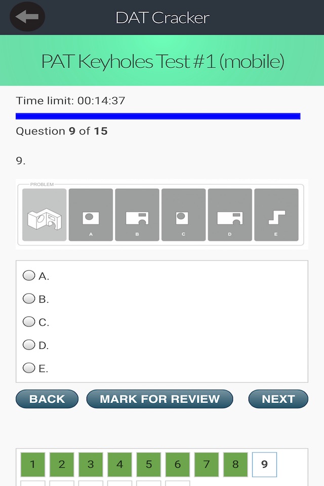 Dental Admission Test (DAT) screenshot 2