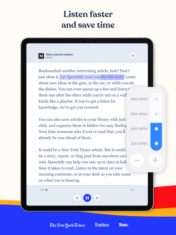 Speechify - Audio Text Reader Tips, Cheats, Vidoes And Strategies ...