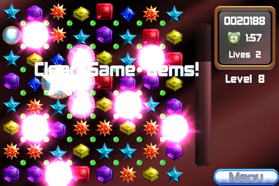 Gem Twyx - blast puzzle game screenshot 2