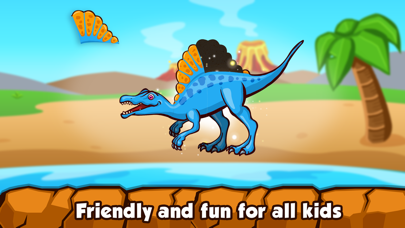Dino puzzle for kids screenshot 2