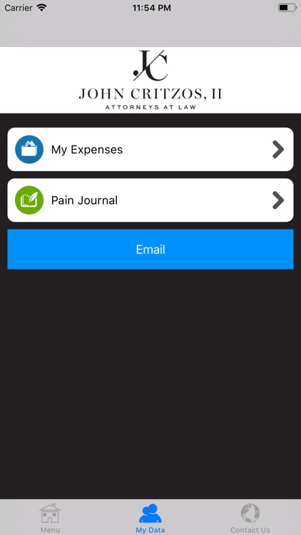 John Critzos Injury Help App