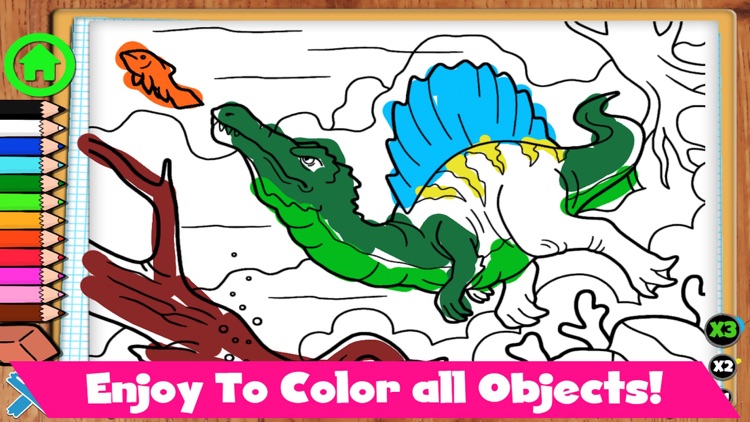 Coloring Dinos