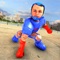 Play with your favorite iron baby superhero legend character