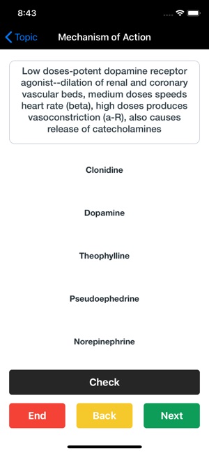 Flashcard Pharmacology