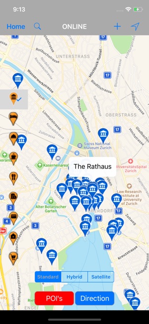 Zurich (Switzerland) Map(圖1)-速報App