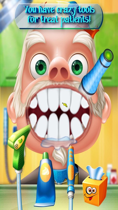 How to cancel & delete Little Crazy Throat Doctor & Dentist Surgery Free from iphone & ipad 4