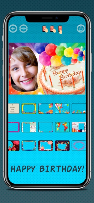 快樂 生日 相片 幀 編輯 和 創建 牌(圖3)-速報App